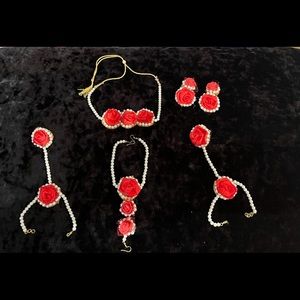 Handmade flower jewelry